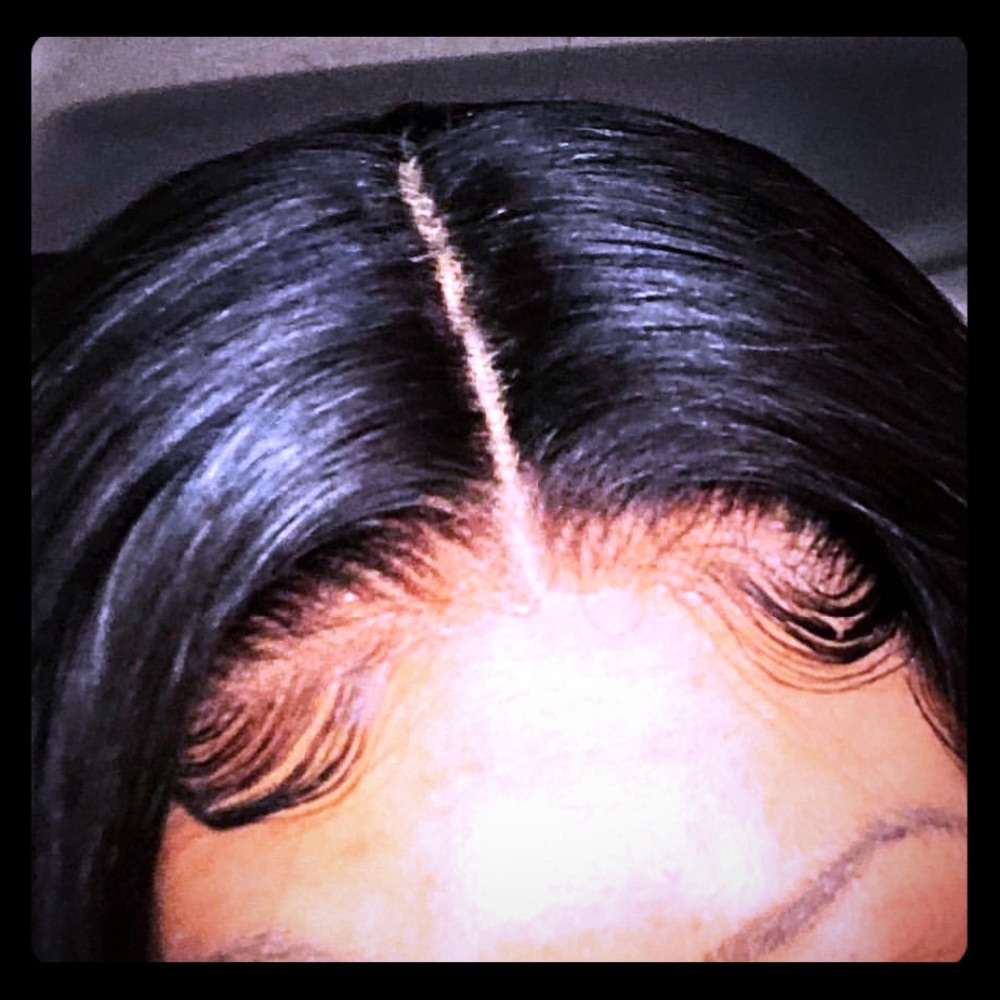New 18” Brazilian lace front wig